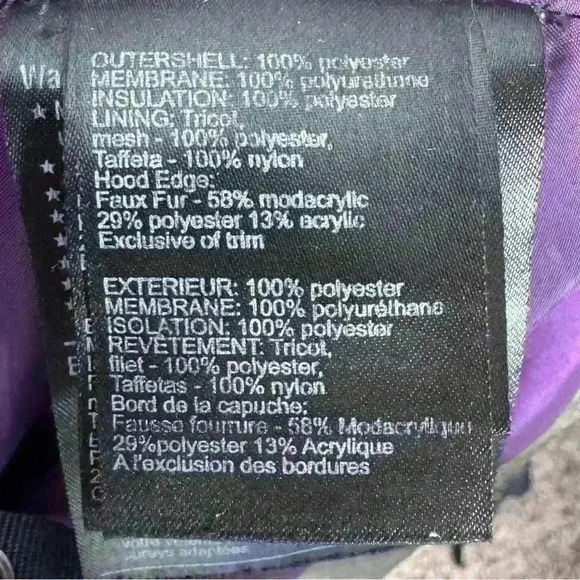 Burton White Collection Hunter Green Ski Jacket Purple Lining Medium DryRide - Picture 10 of 11